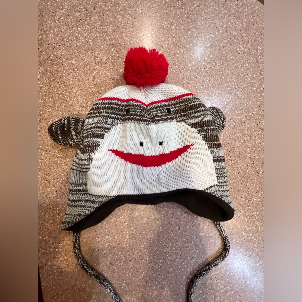 Original Sock Monkey Hat youth/teen